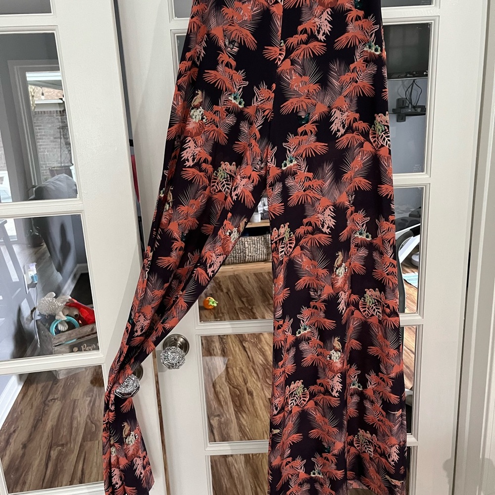 Long Flowing Lightweight Wide Leg Pants